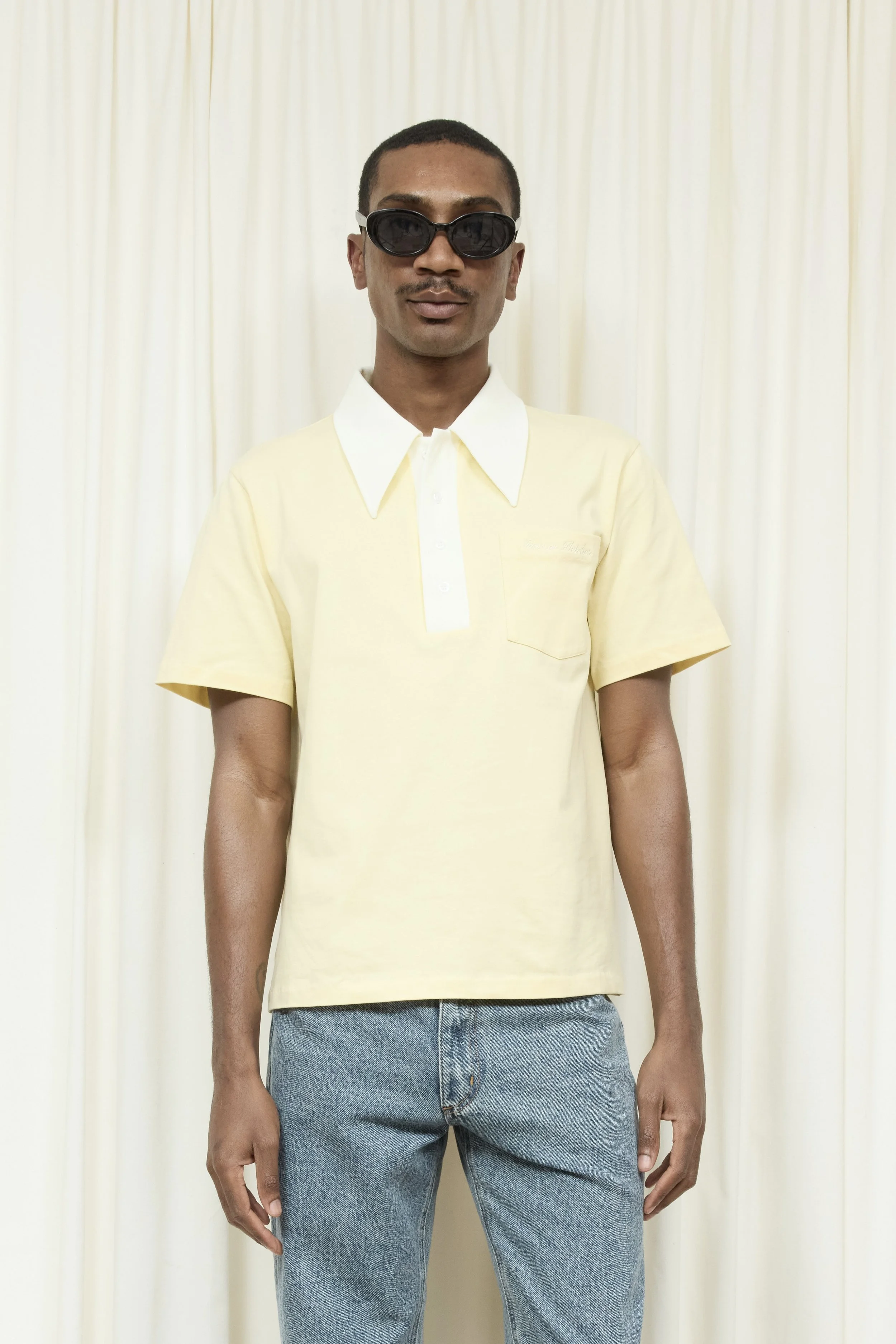 SALE❗️mybeautifullandlet POLO Pensacola Polo in Organic Cotton, Garment-Dyed | Billy Reid